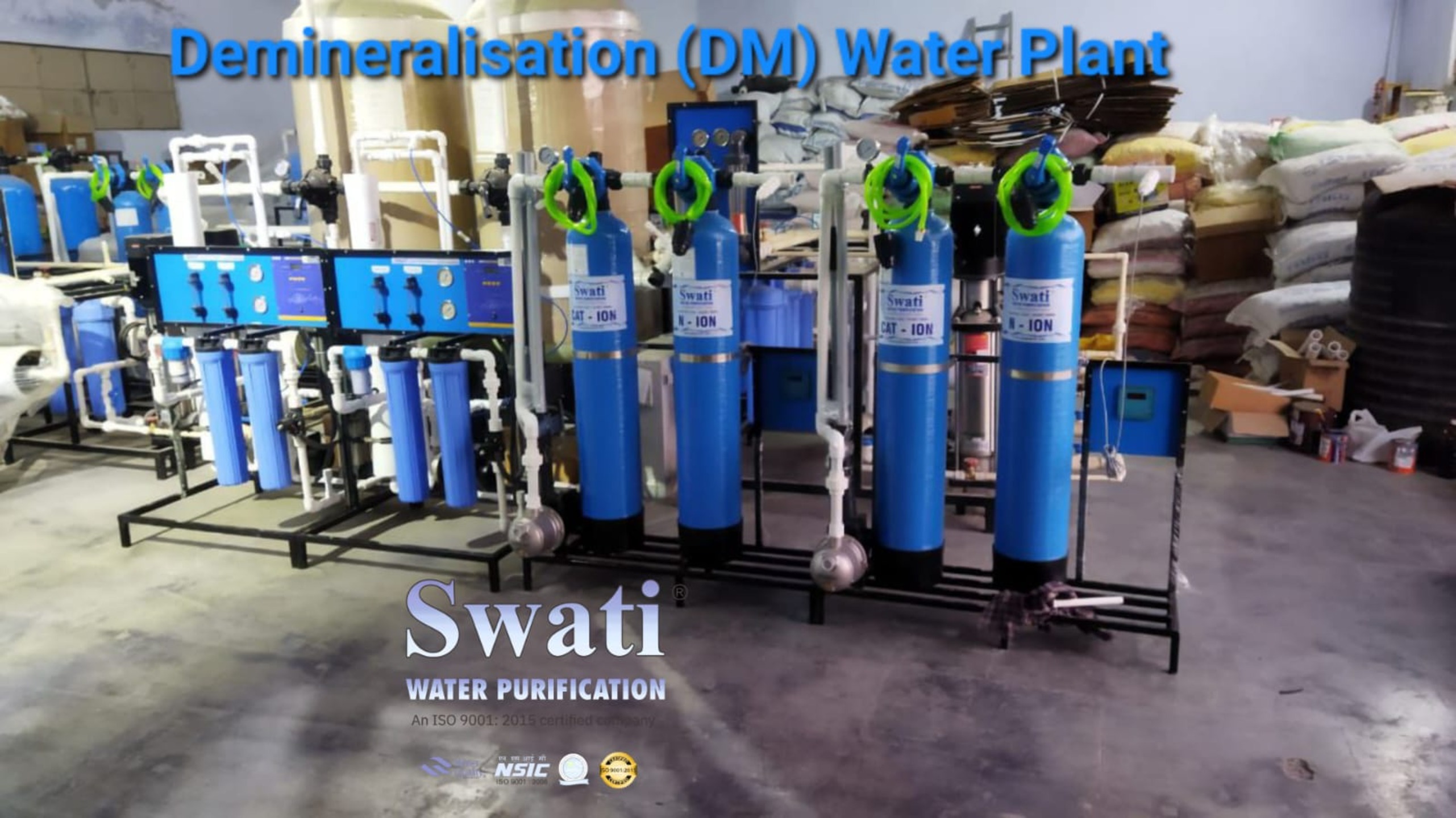 
                            Demineralise Water Plant Manufacturers in
                            Gandhinagar